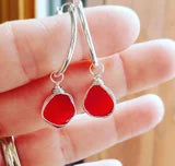 Sterling Hoop Earrings