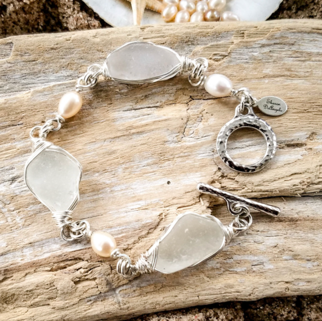 Classic Sterling Bracelet in White