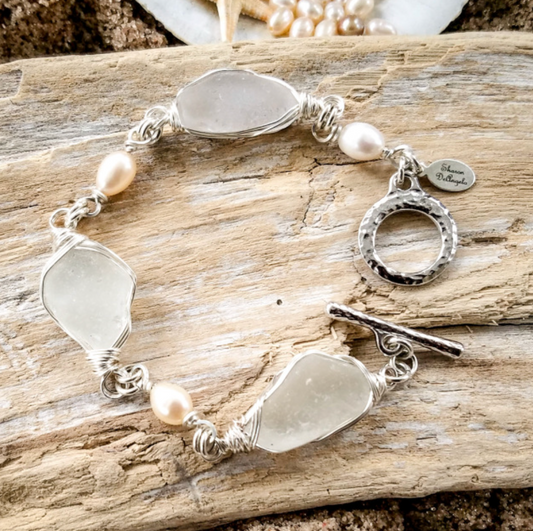 Classic Sterling Bracelet in White