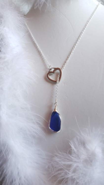 Sterling Lariat Necklace