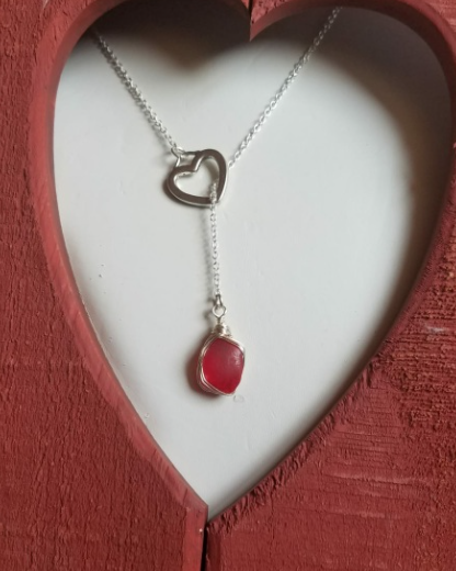 Sterling Lariat Necklace