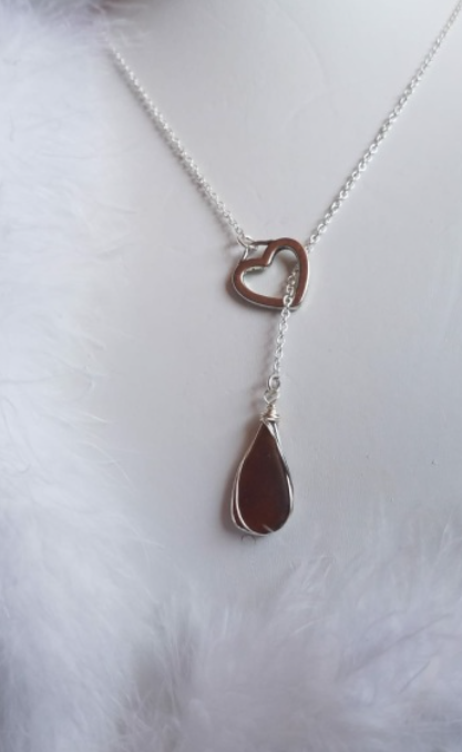 Sterling Lariat Necklace