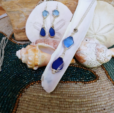 Sterling Double Drop Necklace