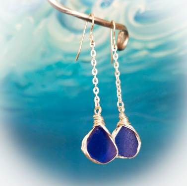 Sterling Long Drop Earrings