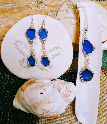 Sterling Double Drop Earings