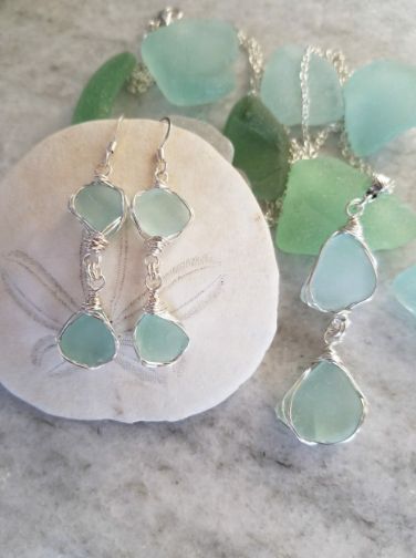 Sterling Double Drop Earings