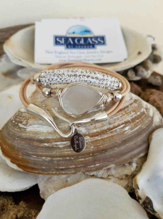 Sparkle Leather Wrap