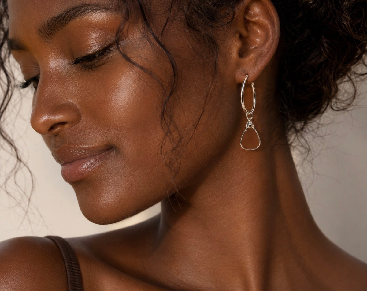 Sterling Hoop Earrings