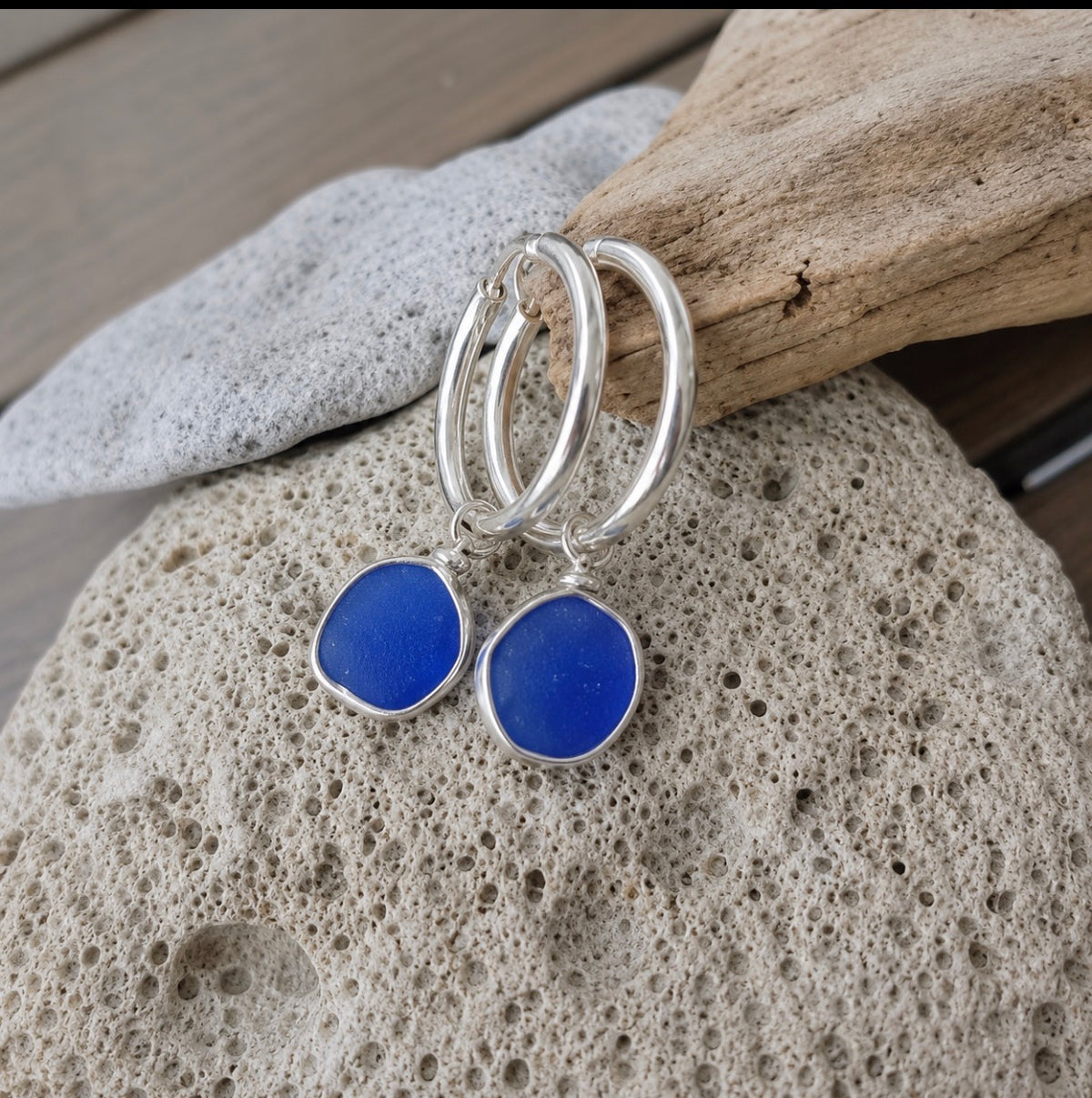 Sterling Hoop Earrings