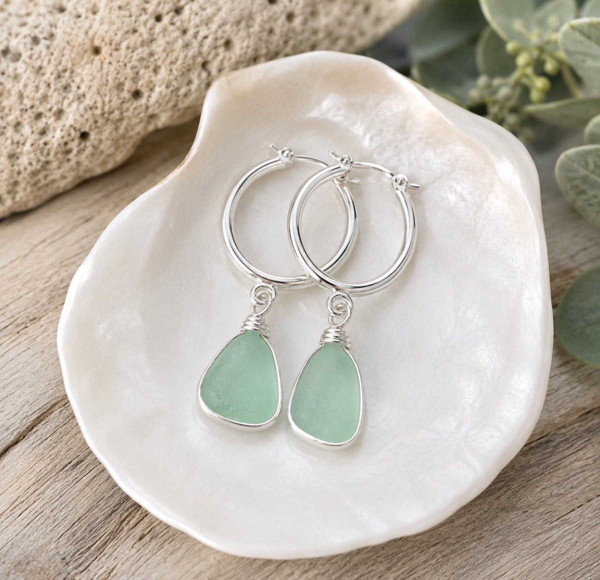 Sterling Hoop Earrings