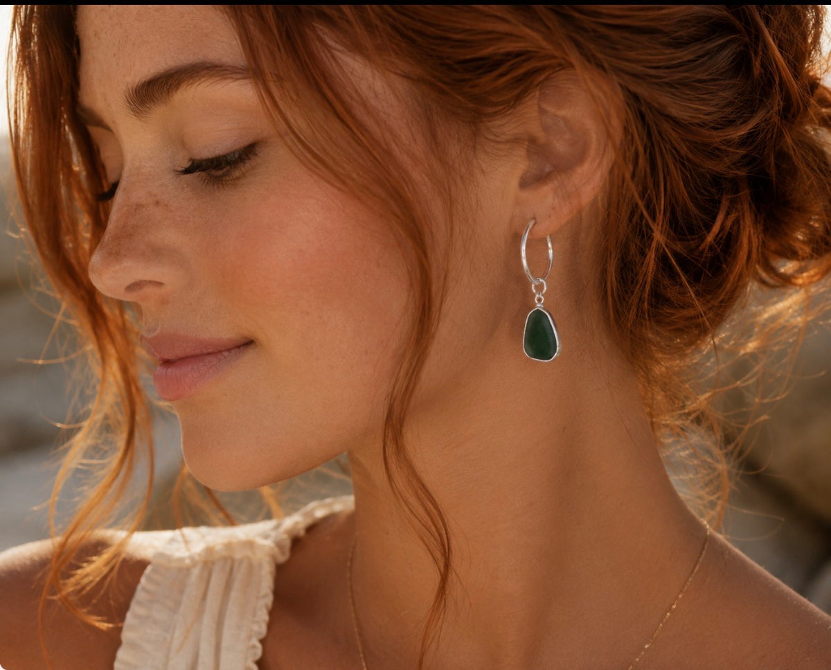 Sterling Hoop Earrings