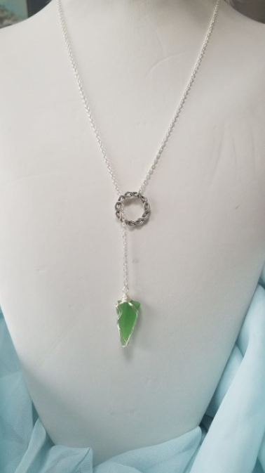 Sterling Lariat Necklace