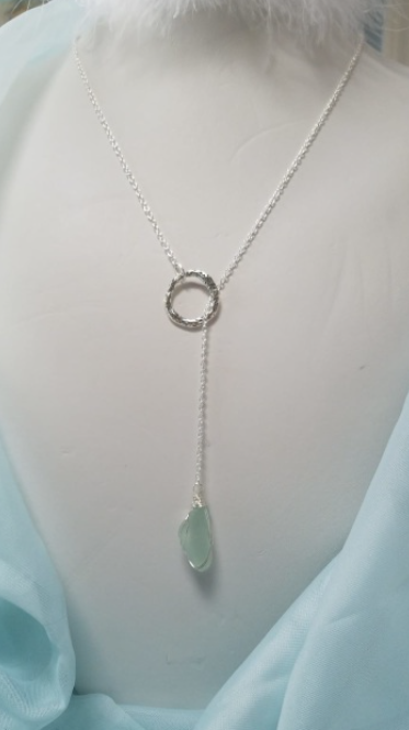Sterling Lariat Necklace