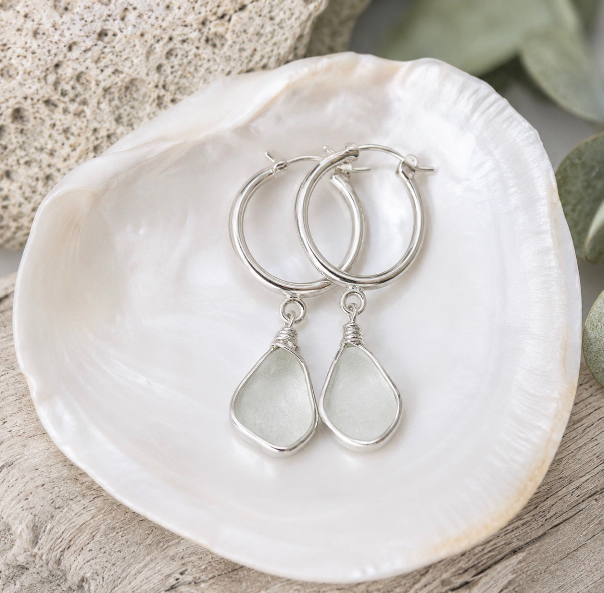 Sterling Hoop Earrings